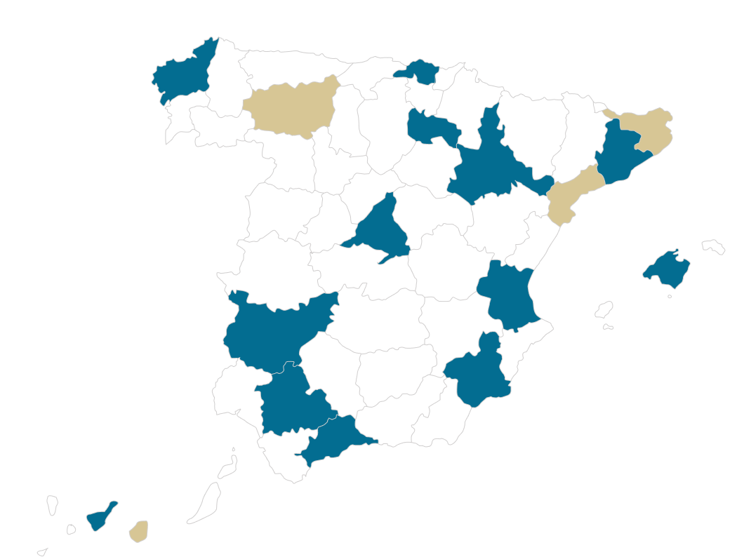 centros de examen UNIR en España