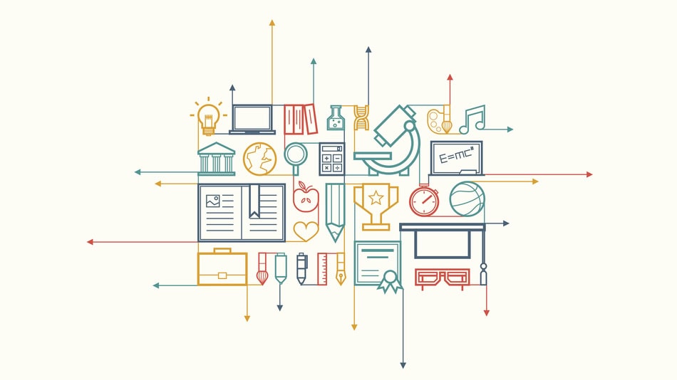 Ilustración concepto de Aprendizaje