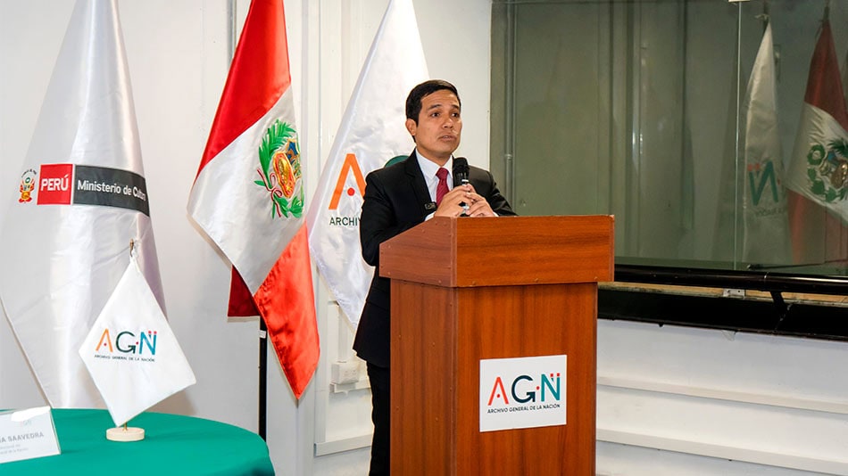 Hugo Garma Saavedra, jefe institucional del AGN.