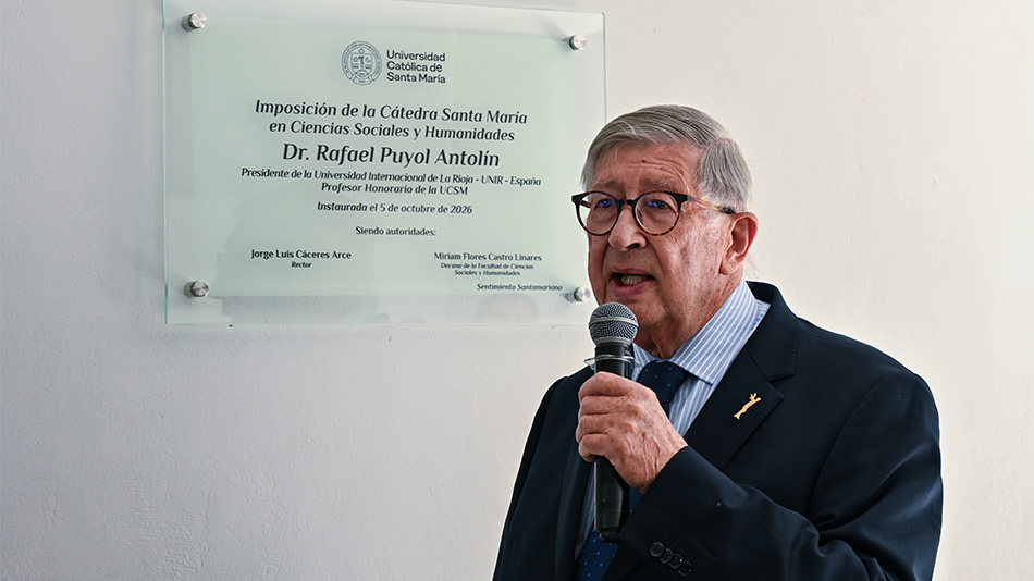 Rafael Puyol agradeci&oacute; el reconocimiento y comparti&oacute; una reflexi&oacute;n sobre los retos que plantea el envejecimiento de la poblaci&oacute;n mundial.